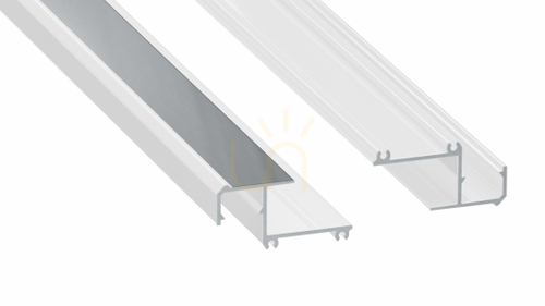 Kontrollera LUMINES LED-profil typ IPA16 vitlackerad 1 m
