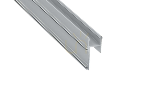 Kontrollera LED-profil LUMINES typ APA12 silveranodiserad 1 m