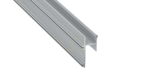 LED-profil LUMINES APA12 för gipsskiva silveranodiserad 2,02 m 10-0404-20 small 0