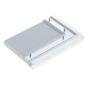 LUMINES APA16 LED-profil för gipsskivor silveranodiserad 2,02 m small 7