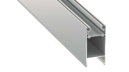 Kontrollera LUMINES LED-profil typ Dulio silveranodiserad 2 m