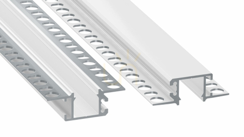 Kontrollera LED-profil LUMINES typ MONO vitlackerad 1 m