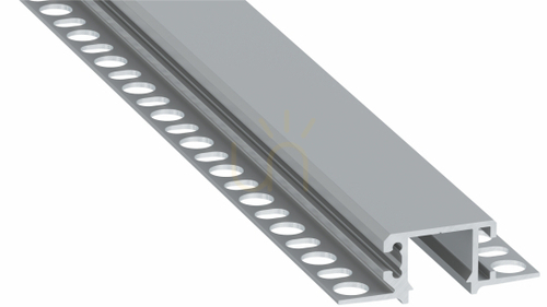 Kontrollera LUMINES LED-profil typ MONO silveranodiserad 1 m