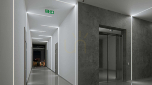 LUMINES LED-profil typ MONO silveranodiserad 2 m small 2