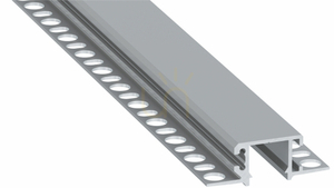 LUMINES LED-profil typ MONO silveranodiserad 2 m small 0