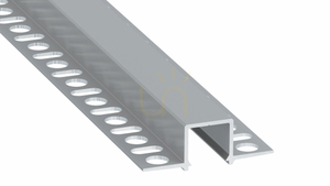 LED-profil LUMINES typ Gaudi silveranodiserad 2 m small 0