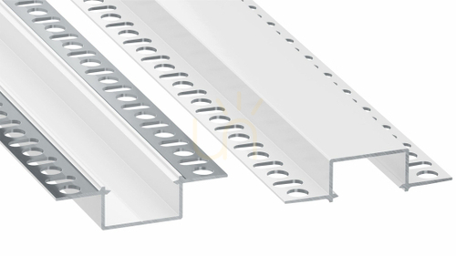 Kontrollera LUMINES LED-profil typ Hiro vitlackerad 1 m