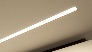 LED-profil LUMINES typ Platon vitlackerad 2 m small 4