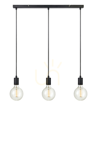 Pendant Light Markslojd SKY 3-Light Black Metal 68 cm 106336 0 Pendant Light Markslojd SKY 3-Light Black Metal 68 cm 106336 small 0