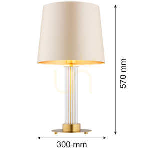 Bordslampa ARGON Hampton transparent E27 8541 4 Bordslampa ARGON Hampton transparent E27 8541 small 4