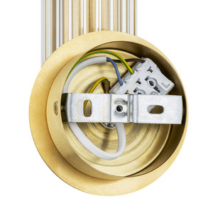 Vägglampa ARGON Hampton transparent mässing E14 IP20 8497 small 4