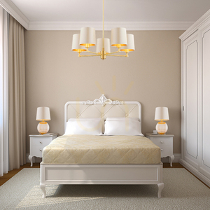 Bordslampa Argon HAMILTON beige mässing E27 8535 small 2