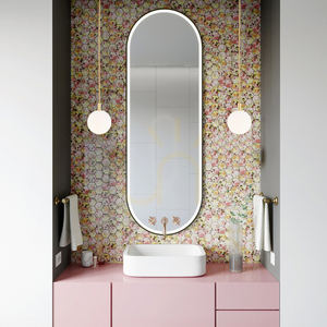 Pendellampa ARGON Paloma 8506 vit opal glas mässing E14 small 2