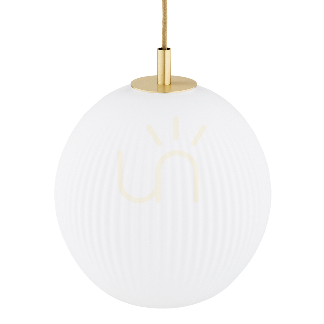 Display Hängande lampa ARGON PALOMA 6306 vit opal mässing E27 3x1W IP20 Hängande lampa ARGON PALOMA 6306 vit opal mässing E27 3x1W IP20