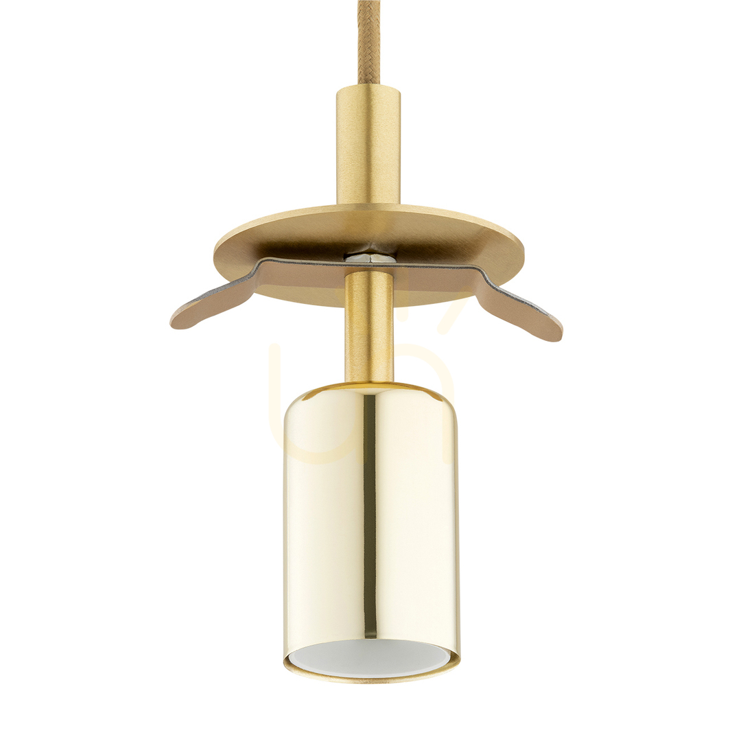 Kontrollera Hängande lampa ARGON PALOMA 6306 vit opal mässing E27 3x1W IP20 Hängande lampa ARGON PALOMA 6306 vit opal mässing E27 3x1W IP20