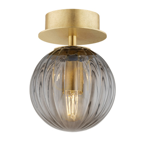 Vägglampa ARGON Paloma rökfärgad mässing E14 8510 small 0