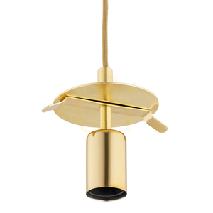 Pendellampa ARGON ALMIROS 8447 vit marmor mässing E27 IP20 small 4