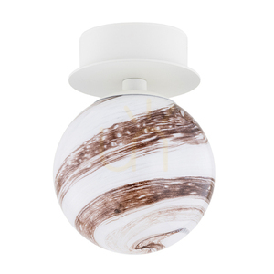 Vägglampa ARGON Fabio vit IP44 8454 small 1