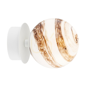 Vägglampa ARGON Fabio vit IP44 8454 small 0