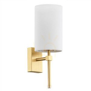 Vägglampa ARGON Abruzzo vit borstad mässing 8034 small 2
