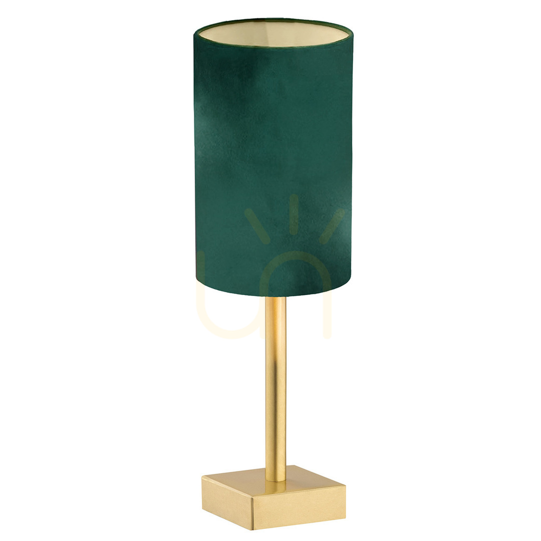 Kontrollera Bordslampa ARGON Abru zzo 8108 grön mässing E14 IP20 Bordslampa ARGON Abru zzo 8108 grön mässing E14 IP20