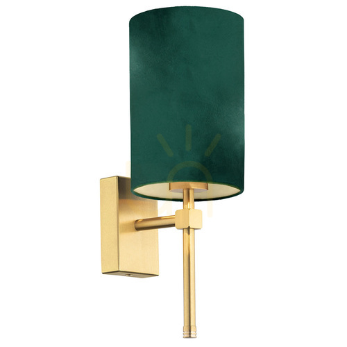Kontrollera Vägglampa ARGON Abruzzo grön mässing E14 IP20 8109