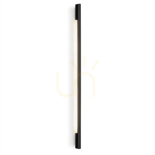 Kontrollera Vägglampa ARGON ASSE svart LED IP20 8054