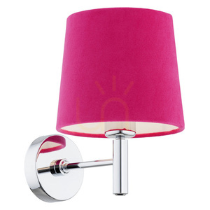 Vägglampa ARGON BOLZANO rosa krom E27 3909 small 0