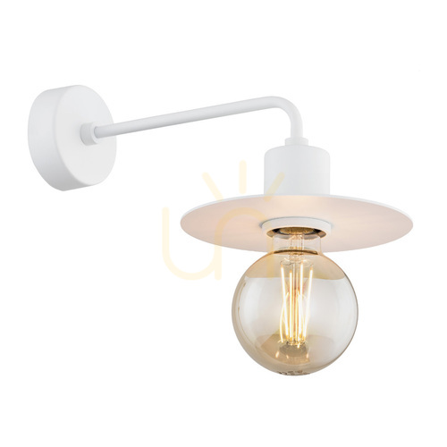 Kontrollera Vägglampa Argon CORSO vit E27 IP20 3878