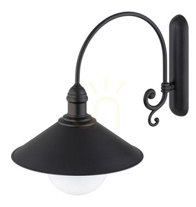 Vägglampa utomhus ARGON ERBA BIS svart IP44 3286 small 4