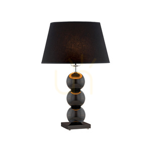 Bordslampa ARGON Fudżi svart E27 15W IP20 3623 small 0