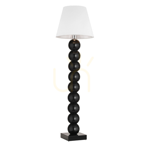 Kontrollera Golvlampa ARGON FUDŻI vit glas E27 4059