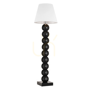 Golvlampa ARGON FUDŻI vit glas E27 4059 small 0