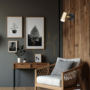 Vägglampa Argon LAGOS svart matt GU10 4208 small 2