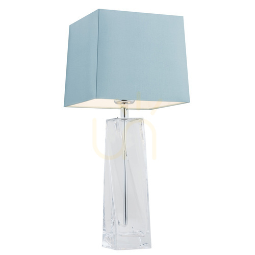 Kontrollera Bordslampa ARGON LILLE 3839 transparent krom E27