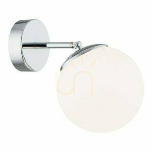Vägglampa Argon Satelite vit krom glas IP44 E27 3988 small 3