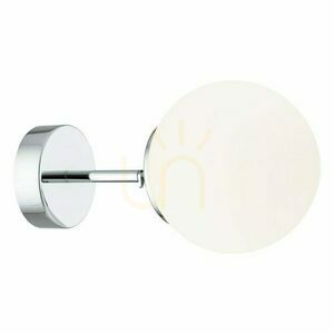 Vägglampa Argon Satelite vit krom glas IP44 E27 3988 small 4