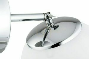 Vägglampa Argon Satelite vit krom glas IP44 E27 3988 small 7