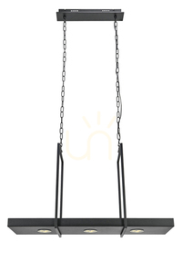 Pendellampa Markslöjd Tray 3L svart metall LED 80 cm 105780 small 0