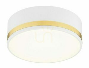 Plafond ARGON AMORE Vit Guld 2xE27 250 mm 7034 small 3