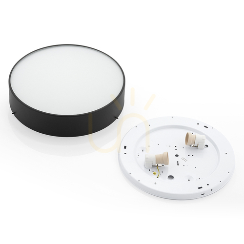 Kontrollera Plafond ARGON Darling svart 2xE27 IP20 661