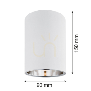 Plafond ARGON TYBER vit E27 15W IP20 475 small 1