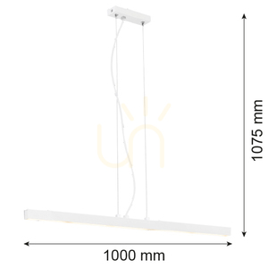 Hänglampa Argon Vermont vit LED 24W 1000 mm 3950 small 2