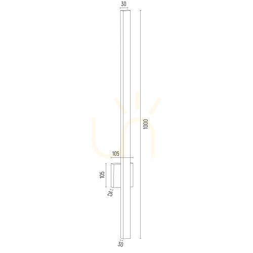 Display Vägglampa Argon ASSE 8053 Borstad Mässing LED IP20 Vägglampa Argon ASSE 8053 Borstad Mässing LED IP20