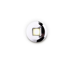 Inbyggd armatur Max Light IP H0043 krom IP65 8,5 cm 35W small 0
