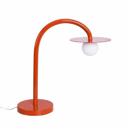 Kontrollera Bordslampa Max Light Enigma T0060 röd metall 45 cm