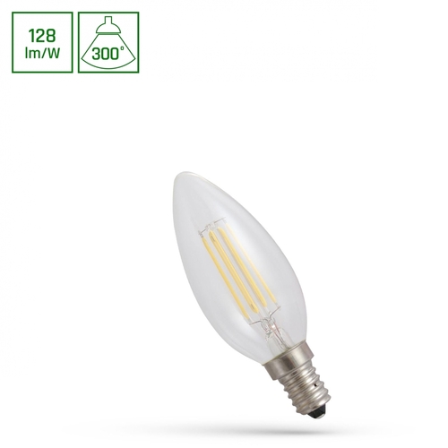 Kontrollera Ledljus E14 230 V 5,5 W Cog Ww Clear Spectrum