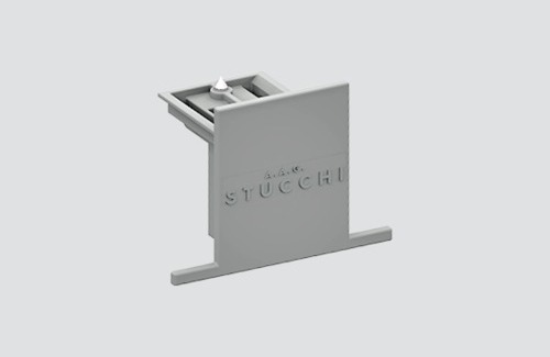 STUCCHI 9004-R / W infälld propp vit, svart, grå