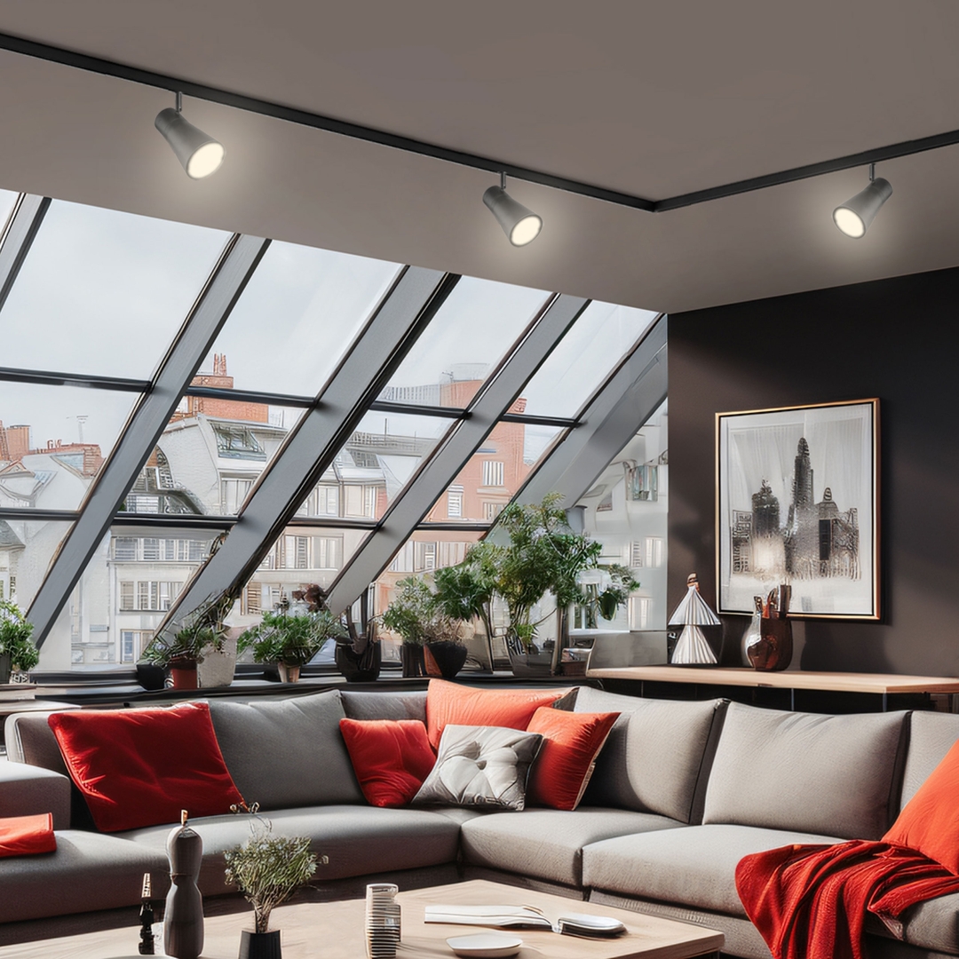 Utsikt Madara Scandi Gu10 För Samlingsskena 3 F 250 V Ip20 80x140x180 Svart Madara Scandi Gu10 För Samlingsskena 3 F 250 V Ip20 80x140x180 Svart