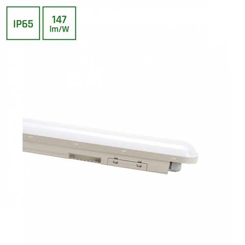 Kontrollera Limea Connect Hermetic 1200mm 36 W Nw 230 V 120st Ip65 Ik08 Grå 3 års garanti.